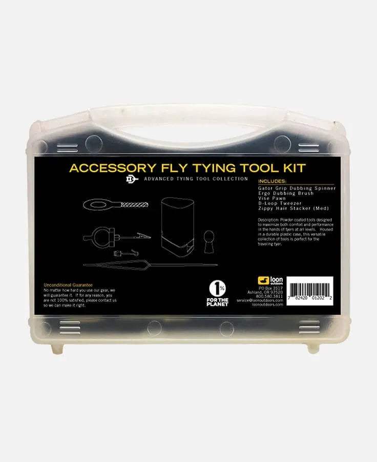 Accessory Fly Tying Tool Kit - Black