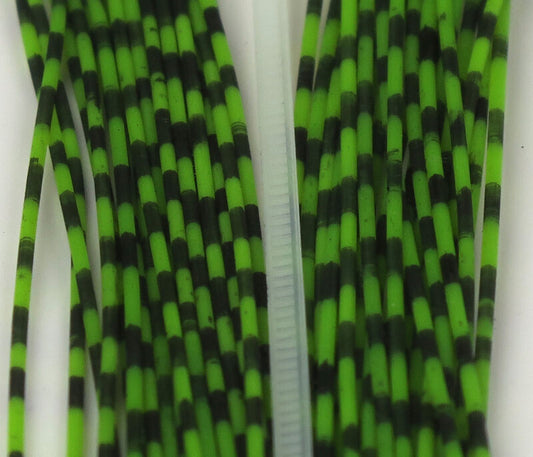 Grizzly Barred Rubber Legs - Medium