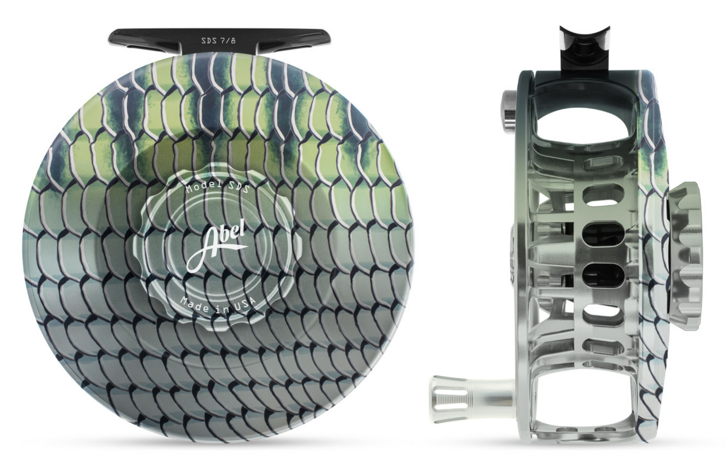 SDS 7/8 Solid | Bonefish | Drag Knob - Bonefish | Handle - Platinum