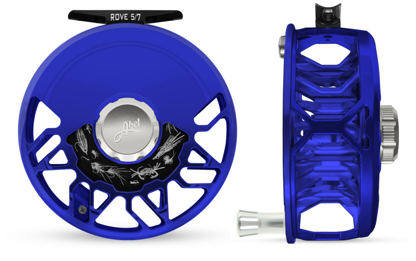 ROVE 5/7 | Blue III | Drag Knob - Platinum | Handle - Platinum