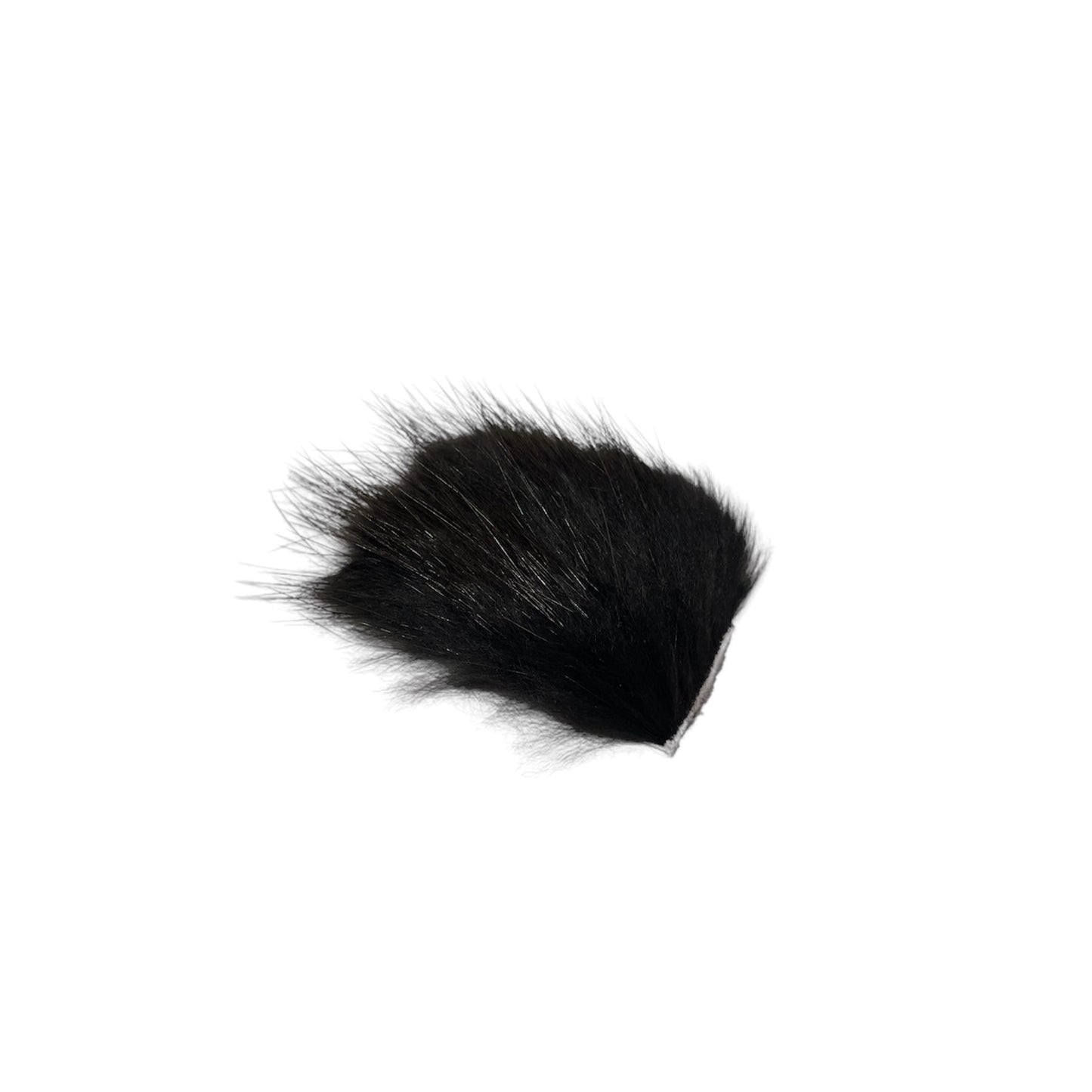 Dubbing Fur Piece - Beaver Dyed Black