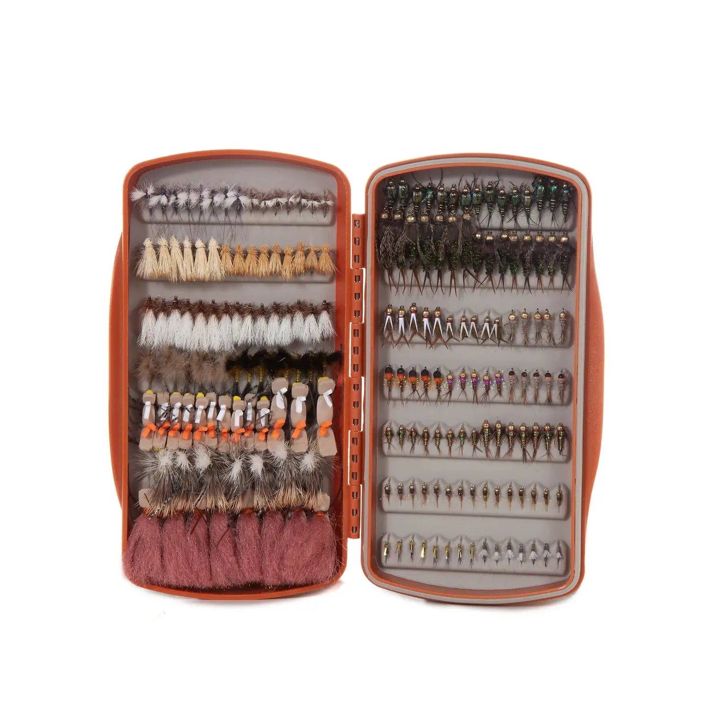 Tacky Pescador Fly Box - Medium - Burnt Orange