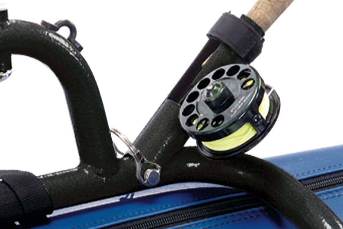 fish cat pontoon boat accessories Outcast Boats Fly Rod Holder for Versatile Fishing – Patrick's Fly Shop Length_8ft not the gear Sea Fishing Tackle Webshop Line Diameter:0.012 in | 0.30 mm