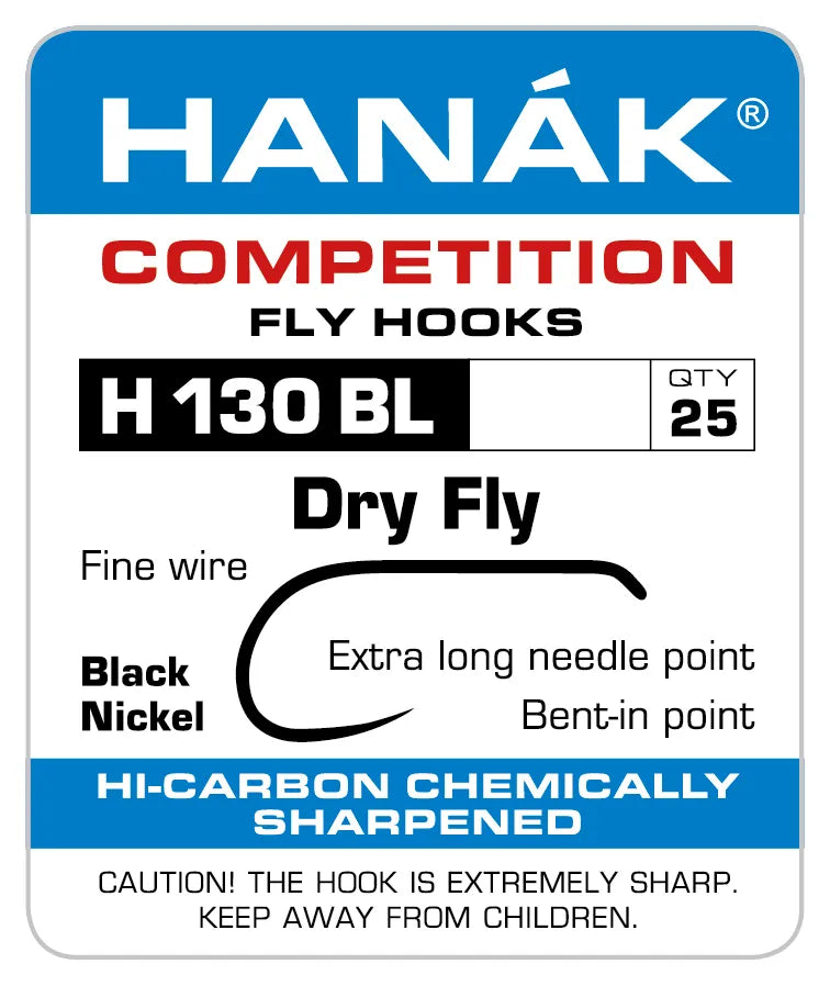 H 130BL Dry Fly Hook