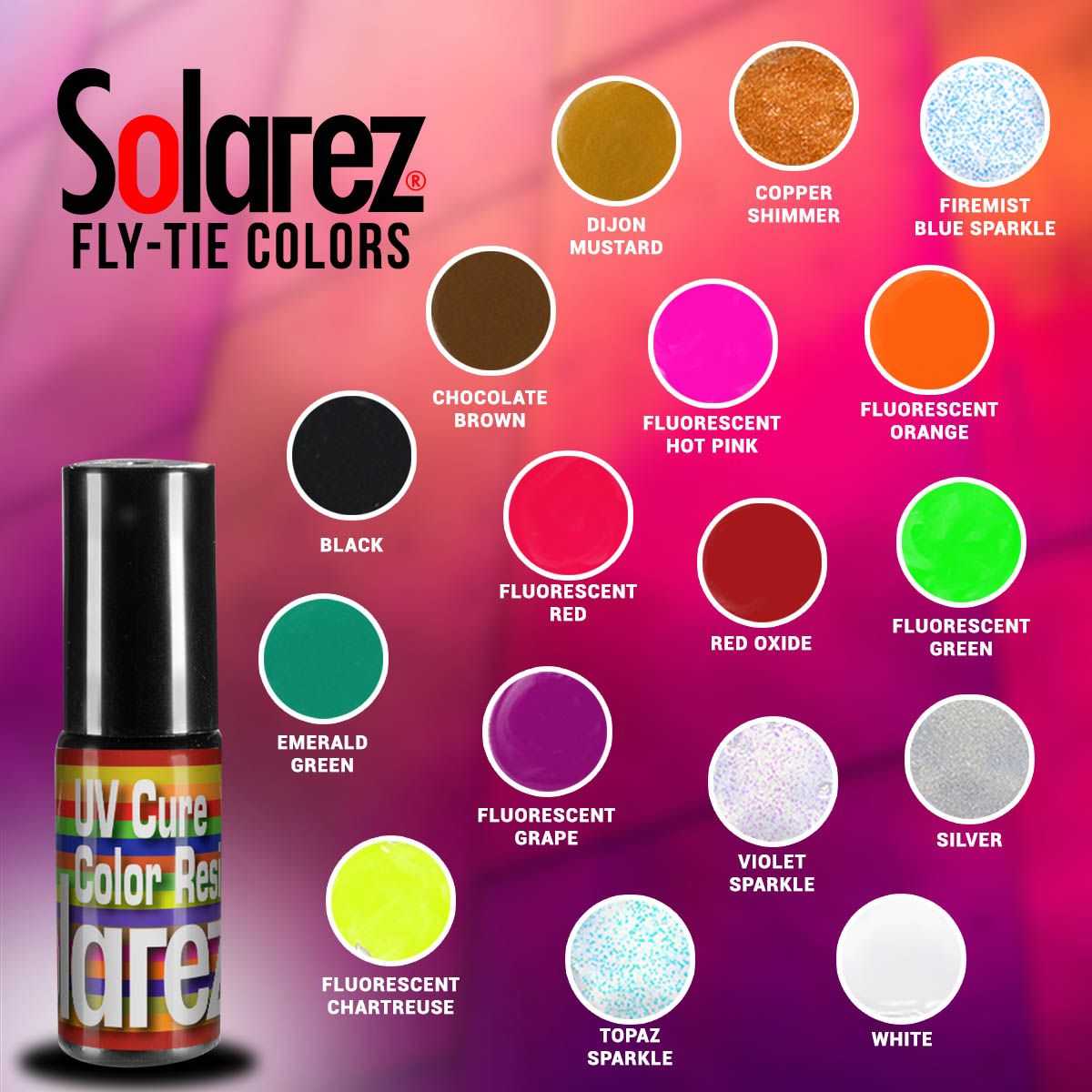 Fly-Tie Colors UV Resin