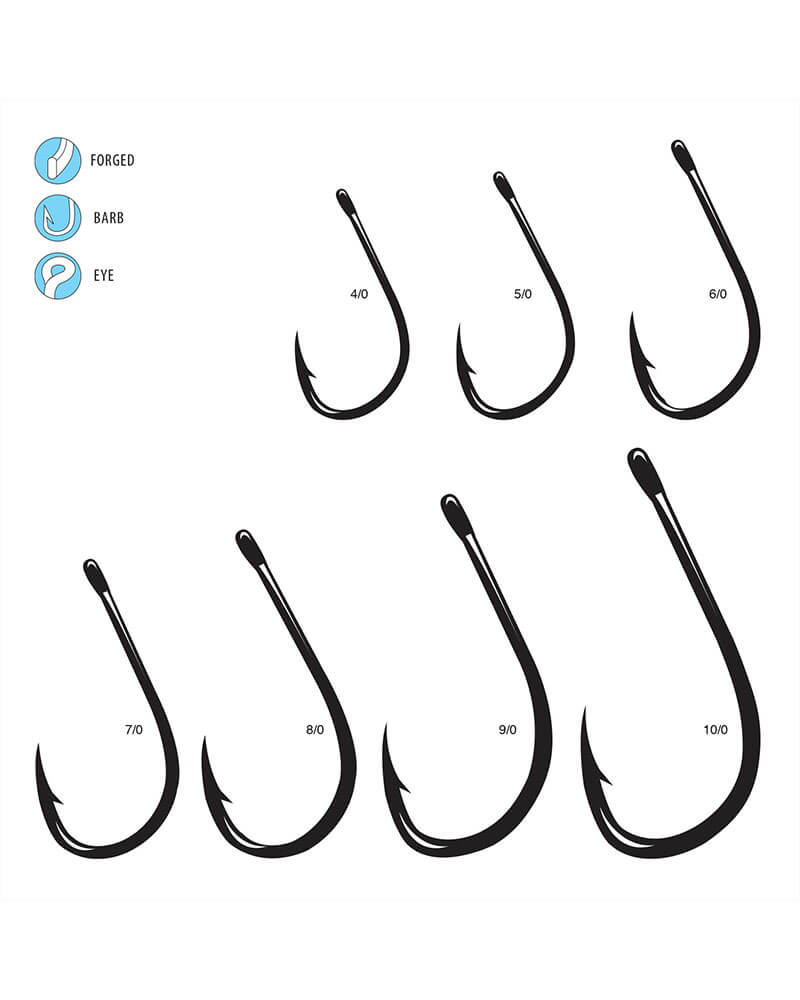 Octopus Straight Eye 4X Strong (Inline-point)