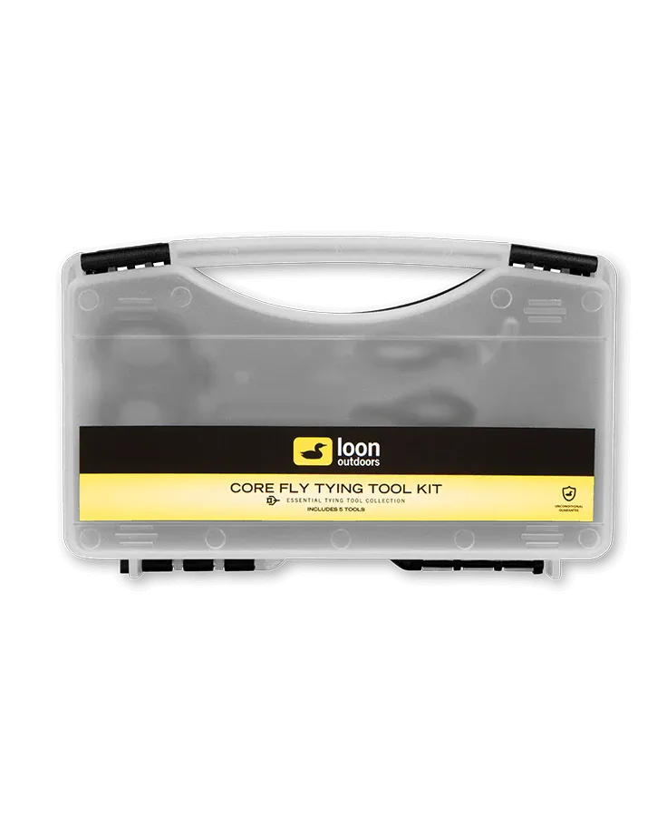 Core Fly Tying Tool Kit – Black (5 Tools)