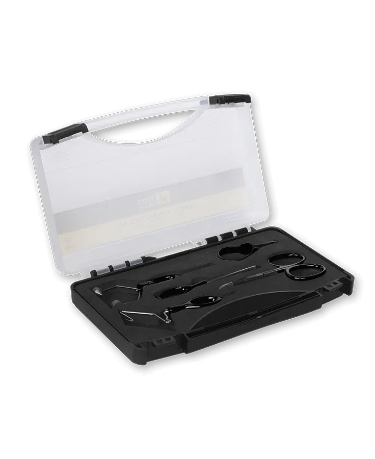 Core Fly Tying Tool Kit – Black (5 Tools)