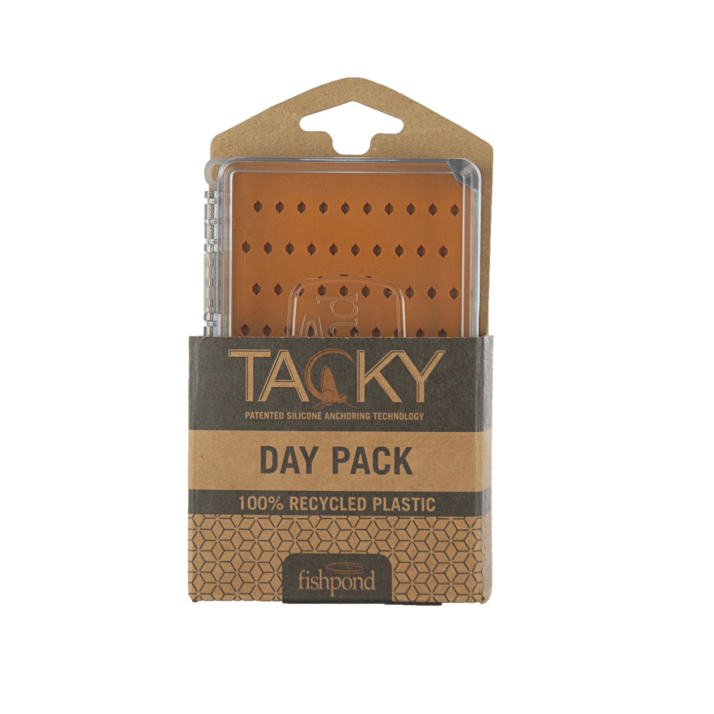 Tacky Day Pack Fly Box - Burnt Orange