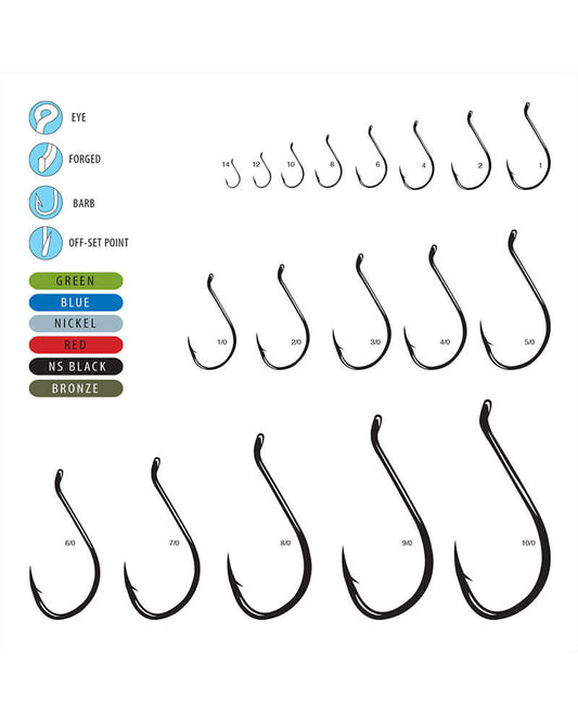 Octopus Hook 25 Pack