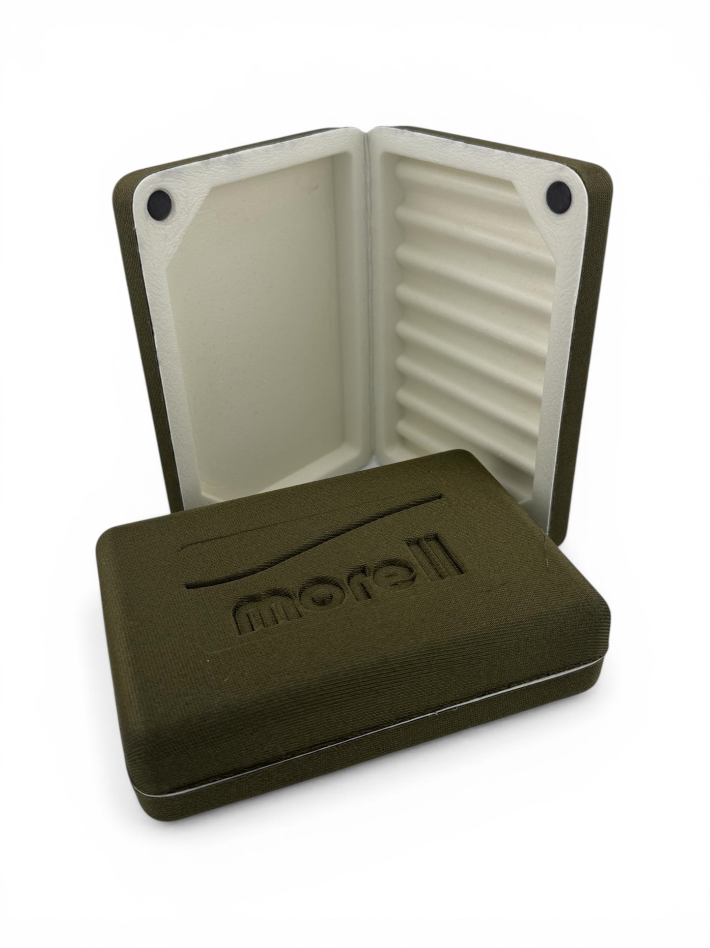 Morell Standard Foam Fly Box – Olive
