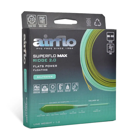 Superflo Max Ridge 2.0 Flats Power Fly Line