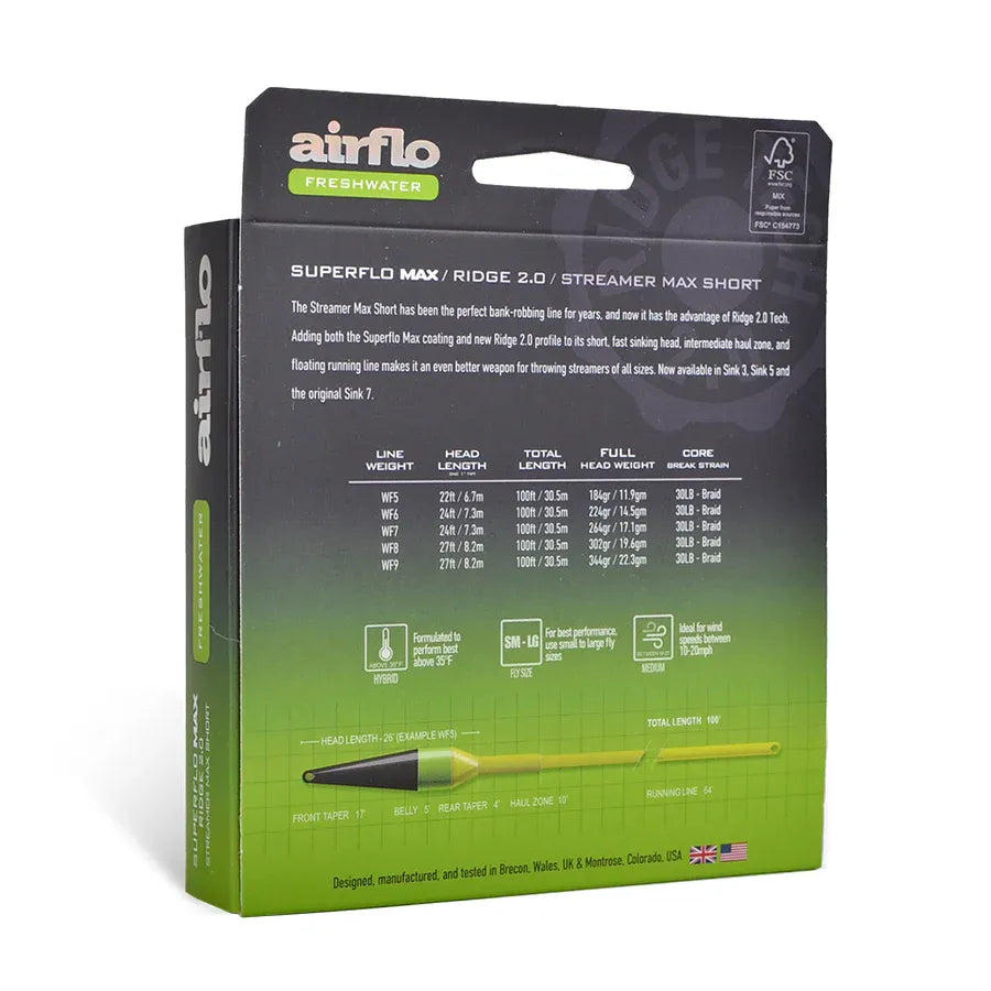 Superflo Max Ridge 2.0 Streamer Max Short