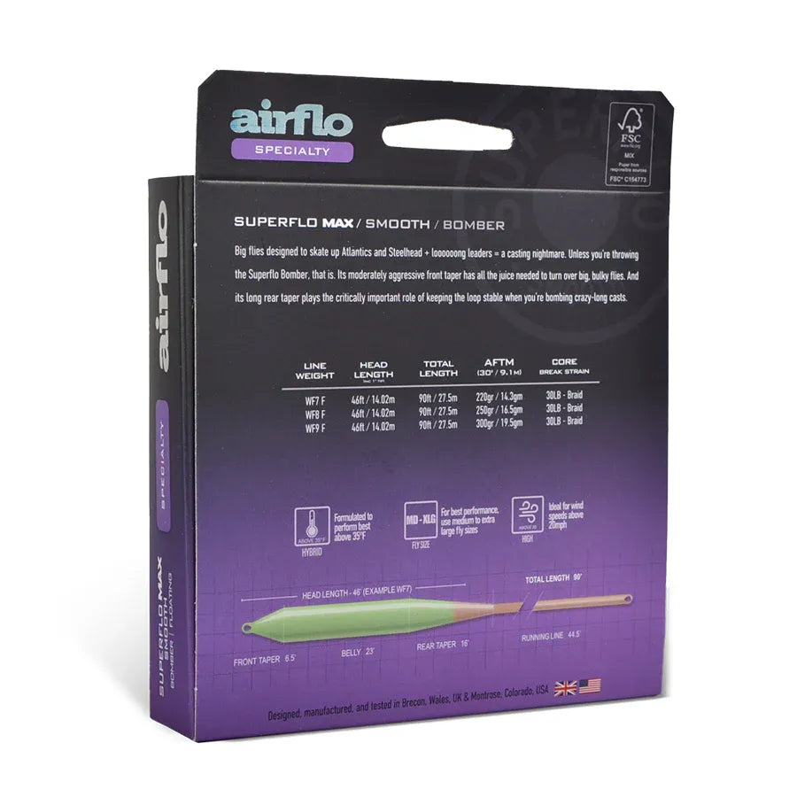 Superflo Max Bomber Fly Line