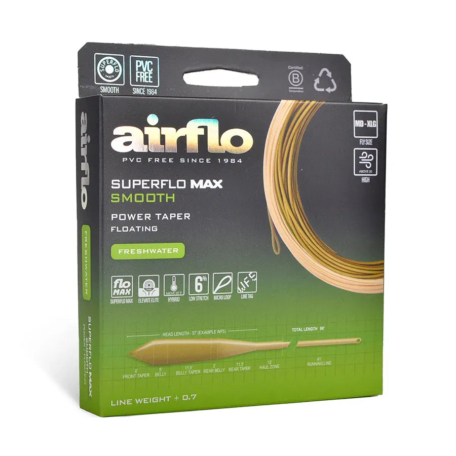 Superflo Max Smooth Power Taper Fly Line