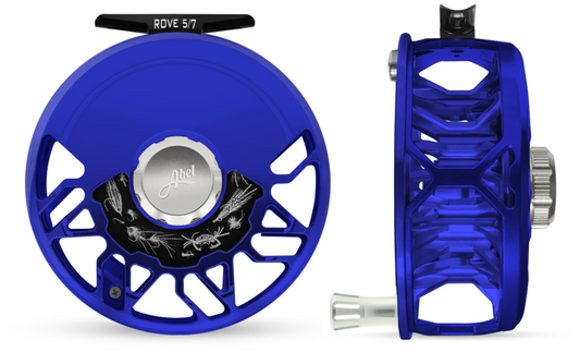 ROVE 5/7 | Blue III | Drag Knob - Platinum  | Handle - Platinum
