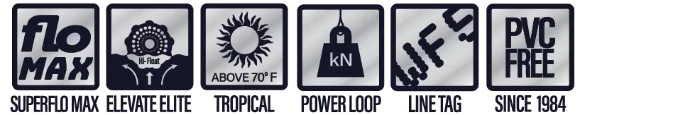 Superflo Max Ridge 2.0 Flats Universal  - 9' Clear Tip Fly Line