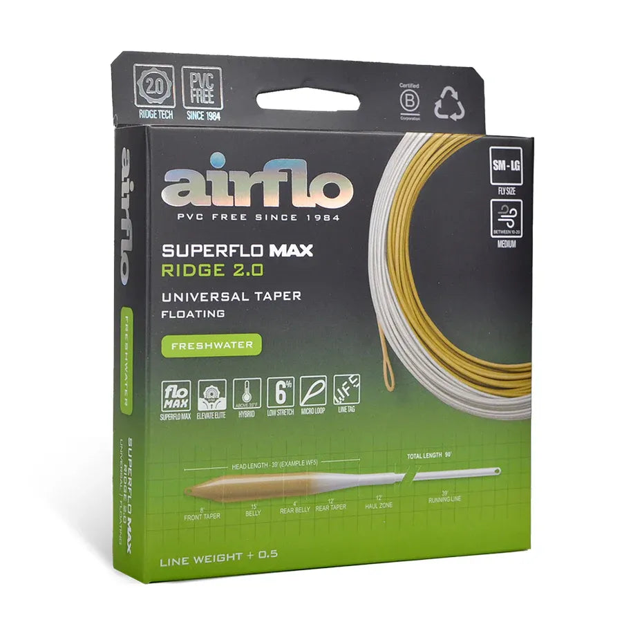 Airflo Superflo Max Ridge 2.0 Universal Taper Fly Line