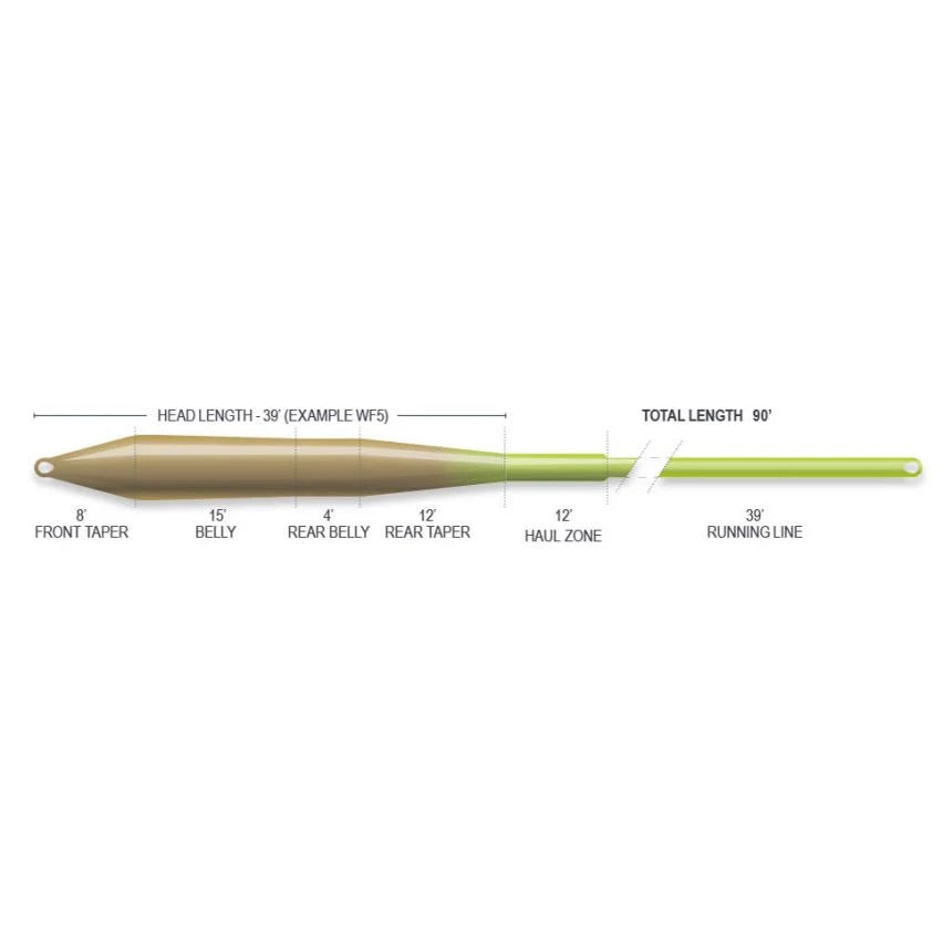 Superflo Universal Taper - Moss/Chart