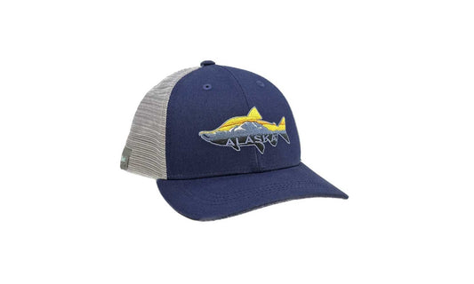 Alaska Denali Salmon Hat
