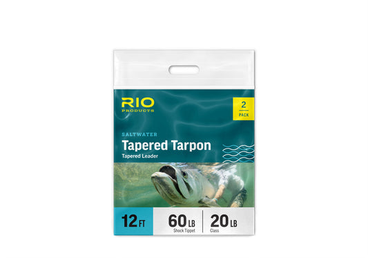 Tapered Tarpon Leader 12' 2-Pack