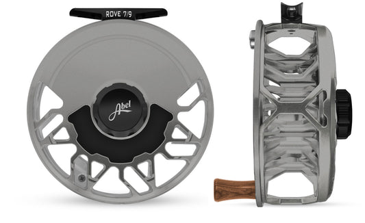 ROVE 7/9 - Satin Platinum | Black Drag Knob | Walnut Handle