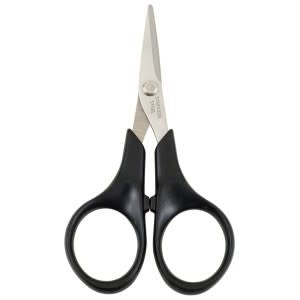 Braid Scissor 4" Black Loops Straight
