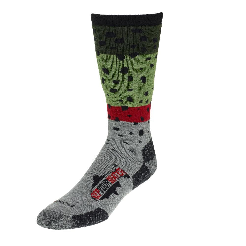 Trout Socks | Rainbow Skin