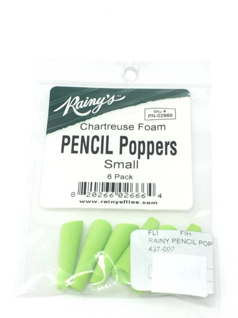 Pencil Popper - Chartreuse #1 Hook