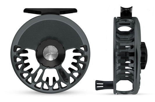 VAYA 5/6 Reel - Slate Gray/Black Drag Knob/Black Handle