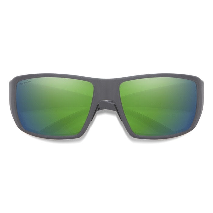 Guide's Choice - Matte Cement/ChromaPop Polarized Green Mirror