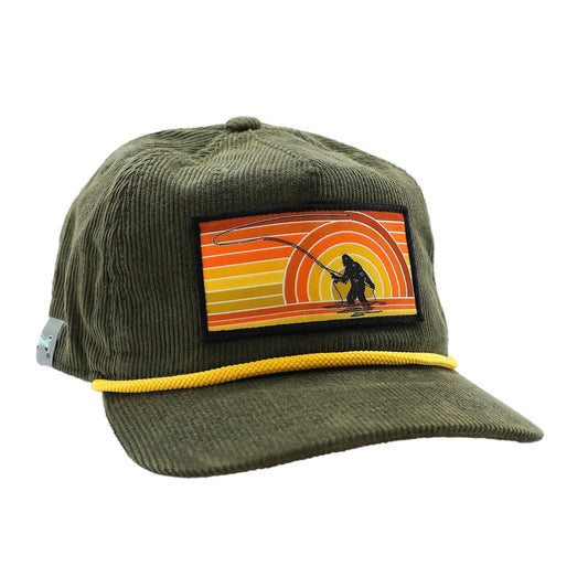 Sunset Squatch Corduroy Edition Hat