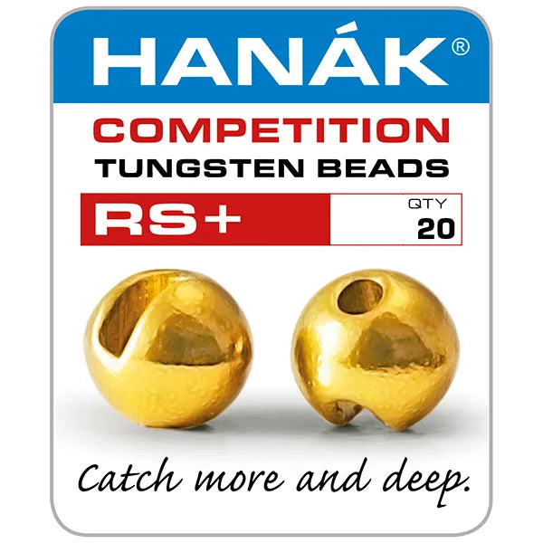 RS+ Slotted Tungsten Beads